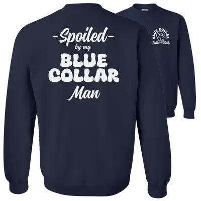 Navy Blue Spoiled - Crew Sweatshirt