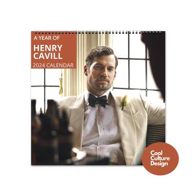 Henry Cavill Calendar - 2024 Calendar, Wall Calendar 2024, Henry Cavill