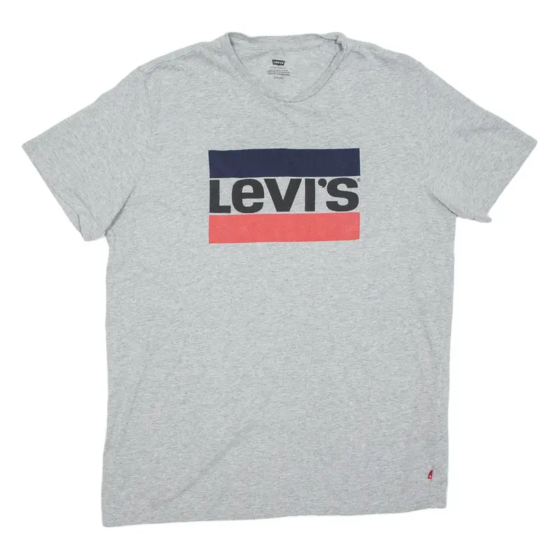 LEVI'S Mens T-Shirt Grey XL