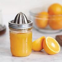 Stainless Steel Citrus Juicer Cover for Mason Jar, 1 Count Wide Mouth Lemon Juicing Tool, Kitchen Supplies, Kitchen Gadgets, ...