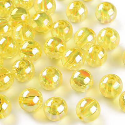Transparent Acrylic Beads