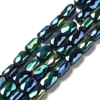 Electroplate Glass Beads Strands