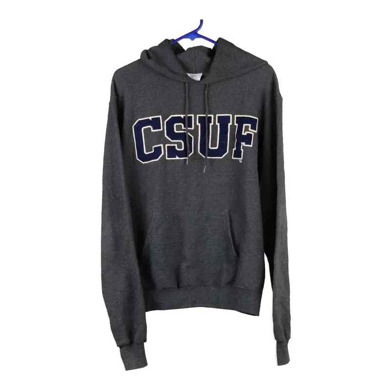 CSUF Champion Hoodie - Small Grey Cotton Blend