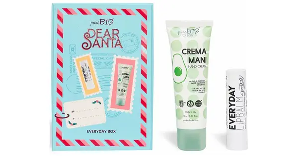puroBIO Cosmetics Dear Santa Everyday Box Gift Box 2 pieces