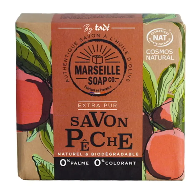 Tadé pays du levant Pure Marseille Soap, peach (100 g)