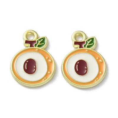 Fruit Alloy Enamel Charms