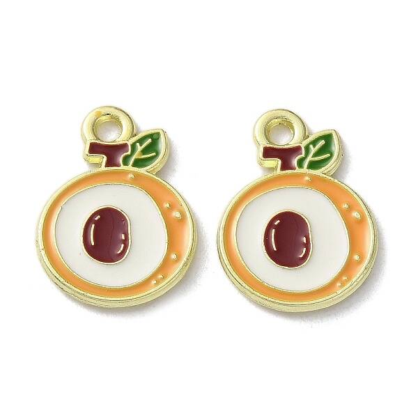 Fruit Alloy Enamel Charms
