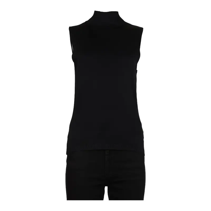 Unbranded Top - Medium Black Viscose
