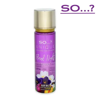 So...? so unique 150 ml body mist floral night