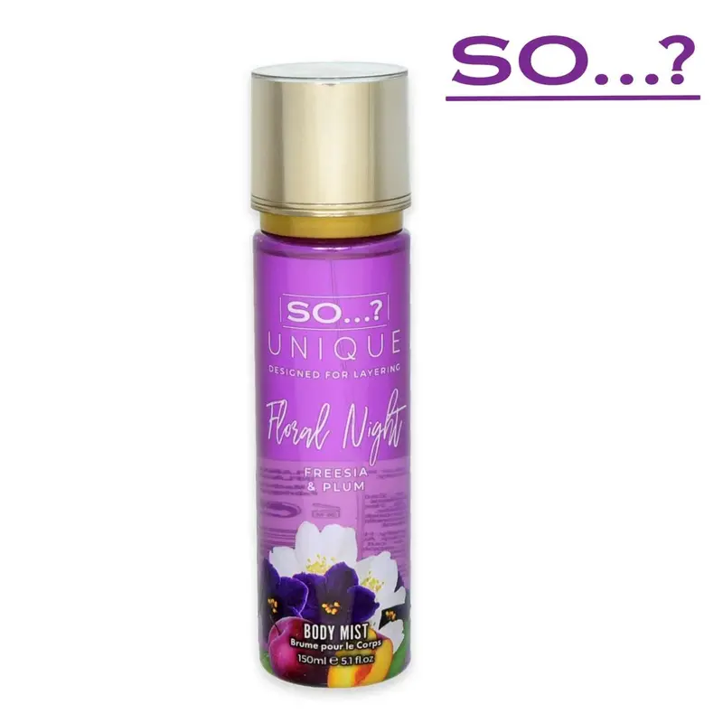 So...? so unique 150 ml body mist floral night