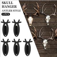 5/10Pcs Skull Wall Hanger Hook Deer Antelope Antler Deer antler wall mounted hook Bracket,decoration storage rack for home li...