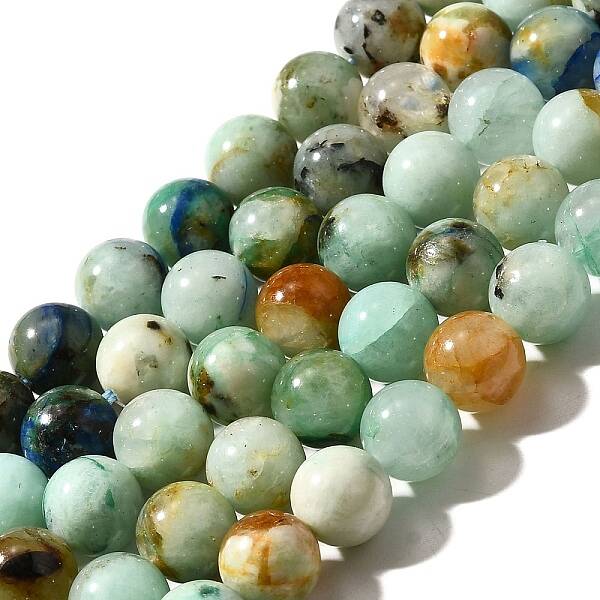 Natural Chrysocolla Beads Strands