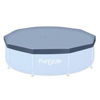Funsicle Round Above Ground Frame Pool Debris Cover, Accessory Only, Gray