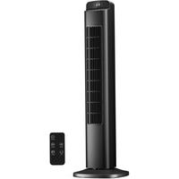 R.W.FLAME Portable Tower Fan, 80° Oscillation, with Remote Control, Bladeless Fan, 5 Speeds and 3 Modes, Low Noise Tower Fan...