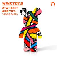 Bear Building Block,Winktoys building block, Bear Toys,Birthday Gift,Christmas Gift,Educational Building Blocks,Trend Decorat...