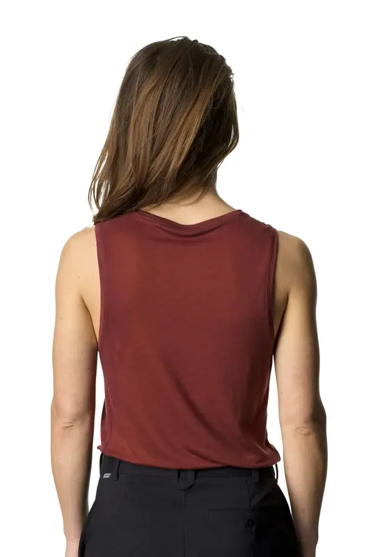 W's Tree Tank | Color: Terra Red | Size: S