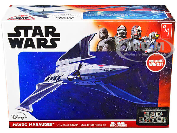 Skill 2 Model Kit Havoc Marauder Space Ship \