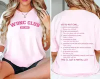 WDNC Comfort Colors Shirt, We Do Not Care Club Tee, Gen X Funny Shirt, Menopause Perimenopause Shirt, Trending Humor Shirt