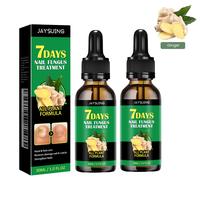 JAYSUING Ginger Nail Treatment | Vitamin E & Plant Essential Oils for Nail Care | Supports Recovery from Onychomycosis, Paron...