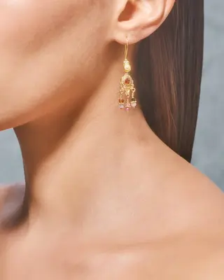 Earring Padma2bo1013 Padma Bo Gold | Color: GOLD | Size: U