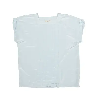 ZAPA Blue Plain Sleeveless Shirt Womens L
