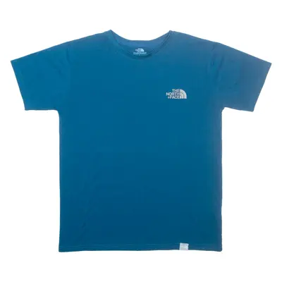 THE NORTH FACE Mens T-Shirt Blue L