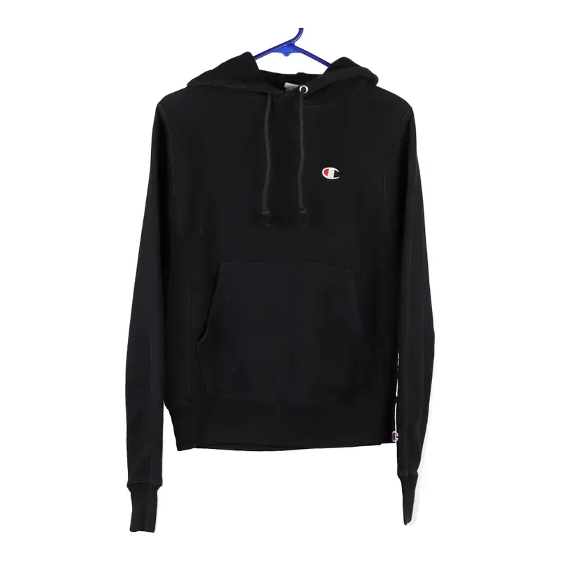 Reverse weave Champion Hoodie - Small Black Cotton Blend