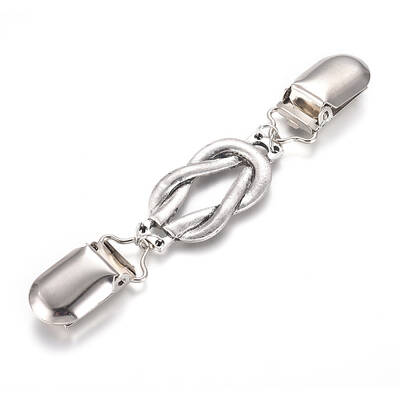 Retro Alloy Cardigan Clips
