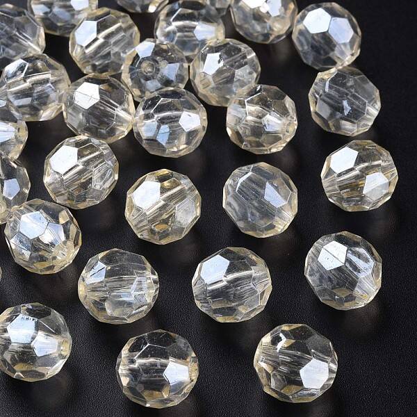 Transparent Acrylic Beads