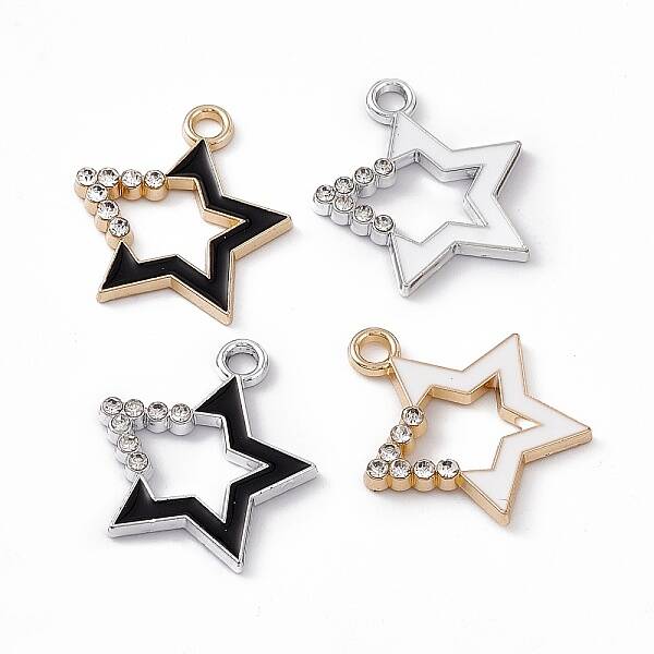 Alloy Rhinestone Pendants