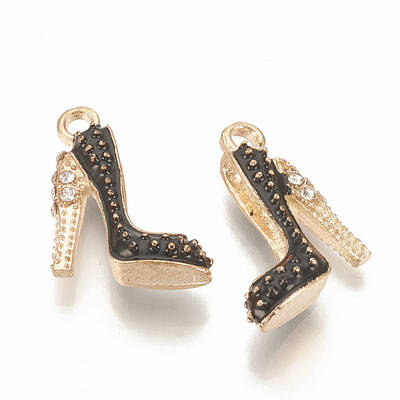 Alloy Enamel Stilettos Pendants