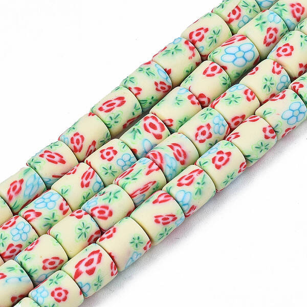 Handmade Polymer Clay Bead Strands