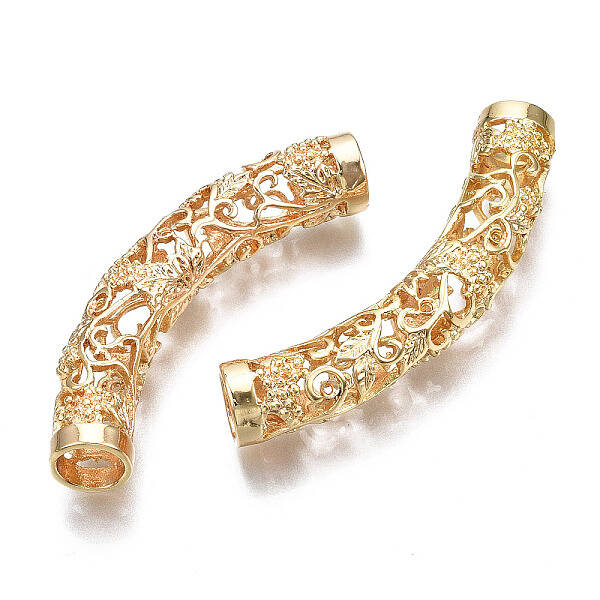 Brass Tube Beads