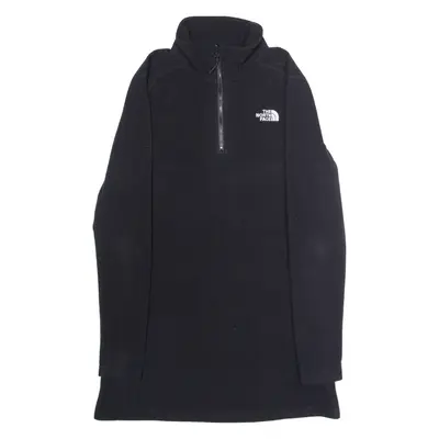 THE NORTH FACE Womens Fleece Black 1/4 Zip M