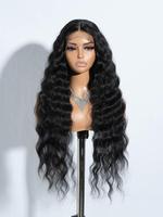 31 Inch Long Hair Curly Wavy Lace Front Synthetic Wigs, Glueless Hd Wigs for Women, Gifts for Girlfriend, Glueless Frontal Wi...