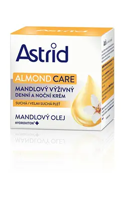 Astrid Crema Nutriente Giorno E Notte Alla Mandorla Per Pelli Secche E Molto Secche Almond Care 50 Ml