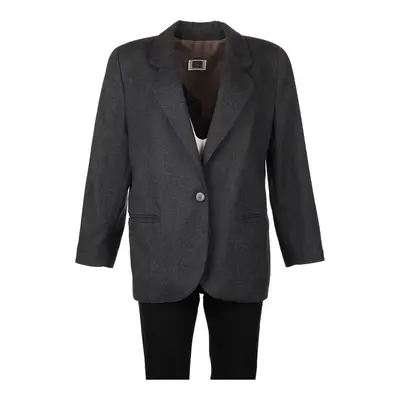 Krizia Blazer - XL Grey Virgin Wool