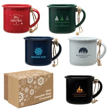 84 Customized Mini Campfire Mug Ornament - Carbon Steel & Gift ...