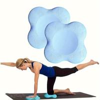 Yoga Knee Pad, 2 Counts/set Non-slip Thickened Yoga Knee Mat, Portable Supportive Exercise Mat for Sports & Fitness Training,...