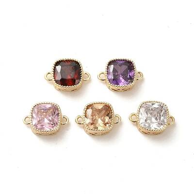 Glass Connector Charms