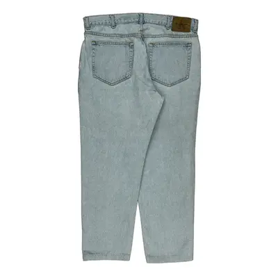 Calvin Klein Baggy Jeans - 37W 29L Light Wash Cotton | Size: 37″ waist