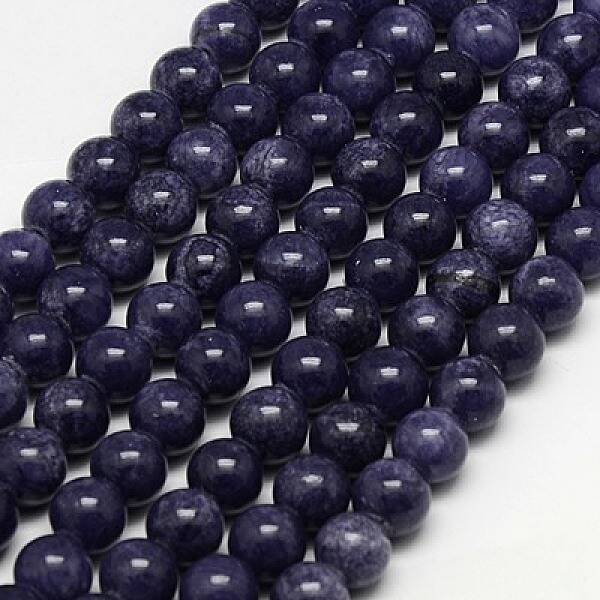 Natural Yellow Jade Beads Strands