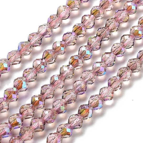 Electroplate Glass Beads Strands
