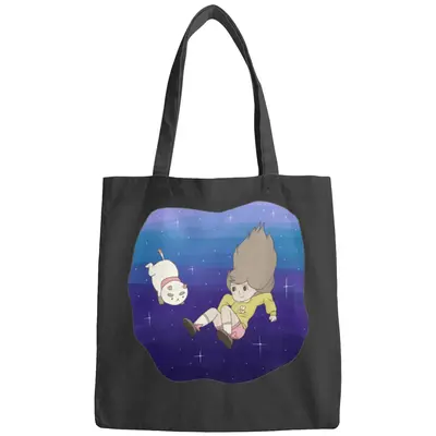 Bee And Puppycat Falling Print Bags