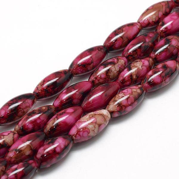 Baking Painted Glass Beads Strands