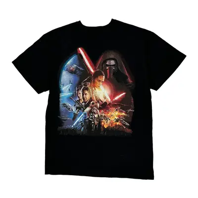 Star Wars Unbranded Graphic T-Shirt - Small Black Cotton
