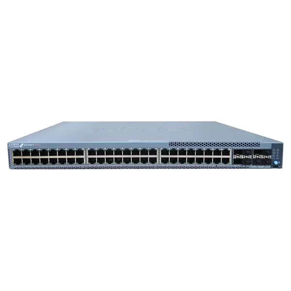 EX4100-F-48P Juniper EX4100 Series 48 x Ports PoE+ 1000Base-T + 4 x Ports 10GbE Uplinks + 4 x Ports 10GbE Stacking/Uplink Por...