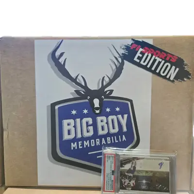 1 FS BigBoy Mem FS Break, and 1 Sports Trading Card.