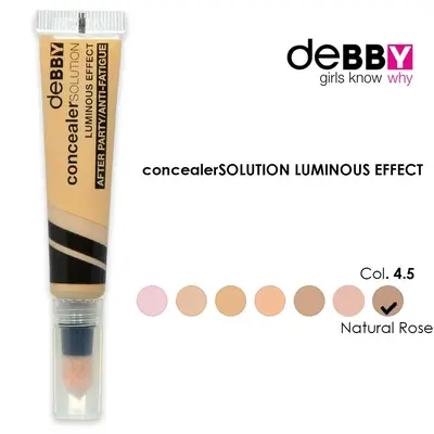 Debby Solution Luminous Concealer 4.5 - Natural Rose