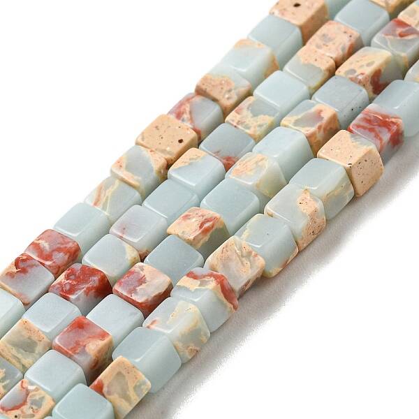 Synthetic Shoushan Stone Beads Strands